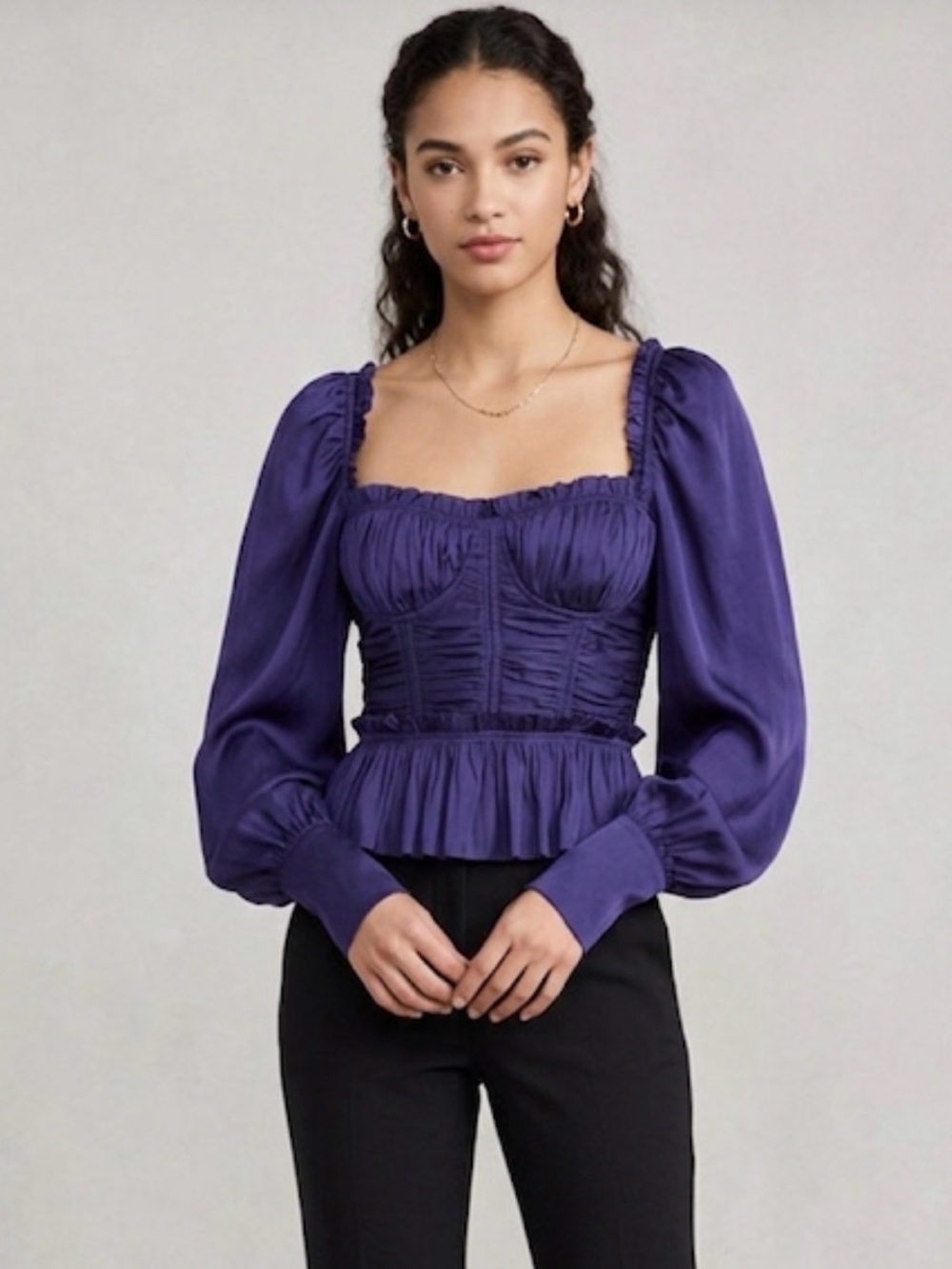 Ulla Johnson Corset Silk blouse